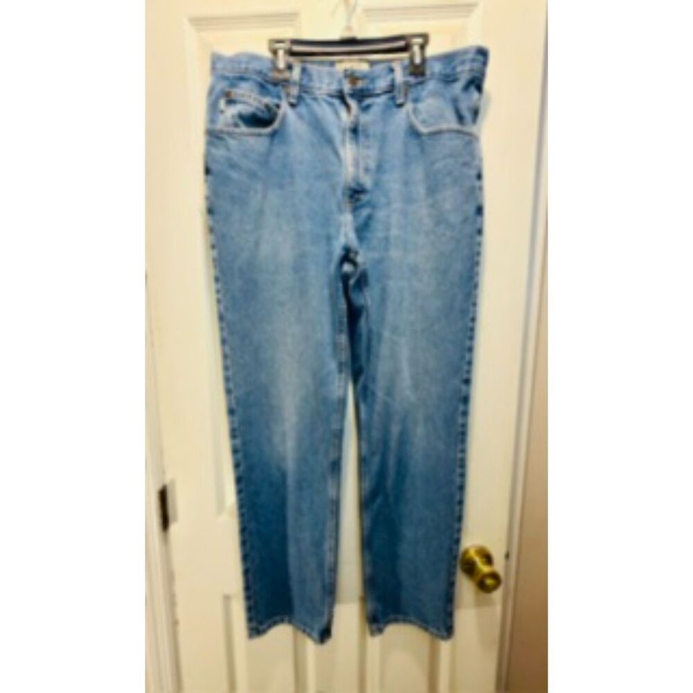 L.L. Bean Men's Relaxed Fit Midwash Jeans Size 36x30